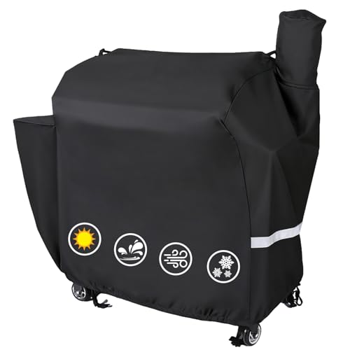 Image of Utheer Grill Cover for Recteq RT-1250 RT-700 RT-680, 600D Waterproof
