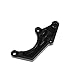 Anhui-DSB. Backet d'adaptateur de Frein arrière de Moto pour l'étrier de Frein de Frein de 84 mm à Monter 220mm Disque de Frein pour Scooter électrique oscillant Bras oscillant (Color : Black)