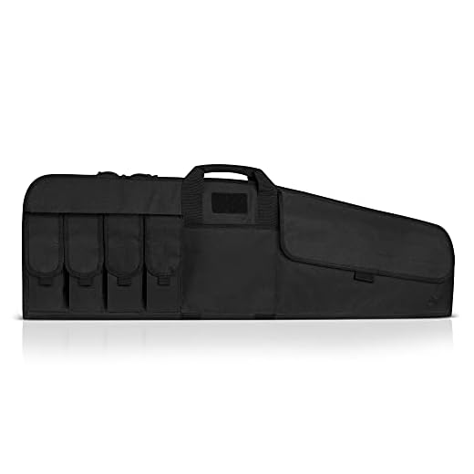 Savior Equipment The Patriot 41" Single Rifle Gun Tactical Bag Soft Case - Obsidian Black