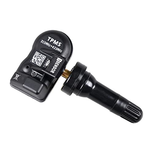 BRIUERG Sensor TPMS de NeumáTicos 433MHz + 315MHZ Sensor Universal 2 en 1 Sensor TPMS de NeumáTicos Programable para de Control de PresióN de NeumáTicos