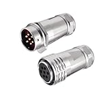 SF28-Schnappstecker, wasserdicht, M28-Metallstecker for die Luftfahrtindustrie, Signal- und Stromanschluss for Geräte und Instrumente(3 core plug round socket)