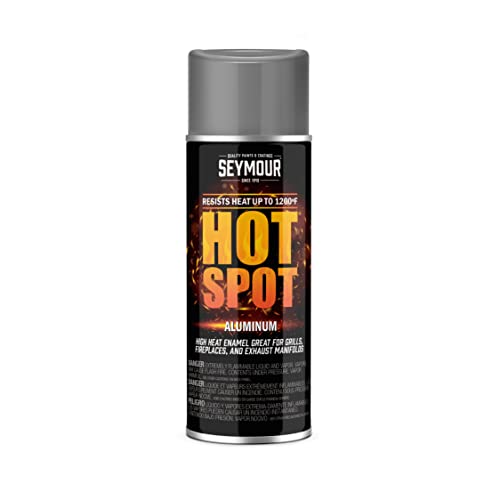 Seymour 16-1201 Hot Spot High Temperature Paints, Aluminium