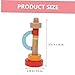 BESPORTBLE Wooden Musical Trumpet Funny Musical Instrument for Stage Performances Early Education and Creative Play Parties and Festivals