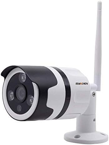 Wireless Security Camera 1080P HD WiFi Bullet Cameras with IR LED Night Vision Motion Detection IP Camera and Surveillance Cameras for Home Indoor Outdoor Camera Security Camera System Wireless