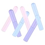 Artibetter 6 Stück Lippenpinsel aus Silikon für Präzise Lippenstift Anwendung Multifunktional Kreativ Gestaltet für Arbeit und Reisen