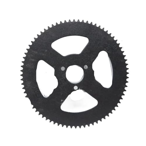 Pignon arrière 80 dents contre les sauts de chaîne de pocket bike 49cc