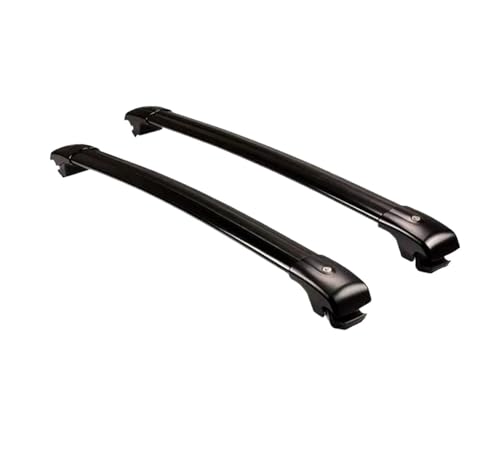 Barres de toit Infiniti QX70 2009-2018 alu transversales noires