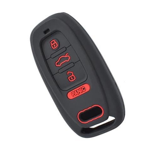 Funda para llave Audi A4 A5 Q5 y S5 de 2008 a 2012 con carcasa protectora de 3 botones