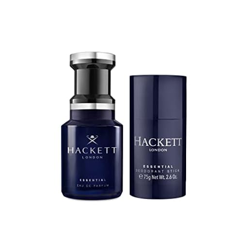 Hackett London Set de regalo Essential Eau de Parfum 50 ml + desodorante en barra de 75 g