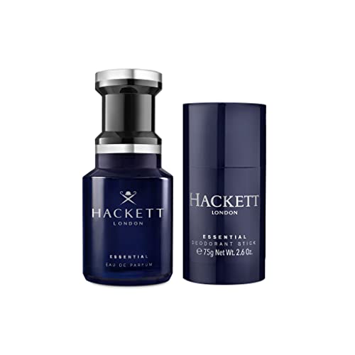Hackett London Set de regalo Essential Eau de Parfum 50 ml + desodorante en barra de 75 g