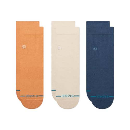 Image of Stance Icon Quarter Socks 3-Pack for Men and Women