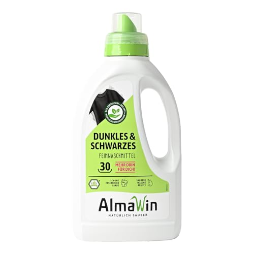 アルマウィン(AlmaWin) ランドリーリキッド ダーク&ブラック 750ml 色柄物用 液体洗剤 オーガニック 洗濯洗剤