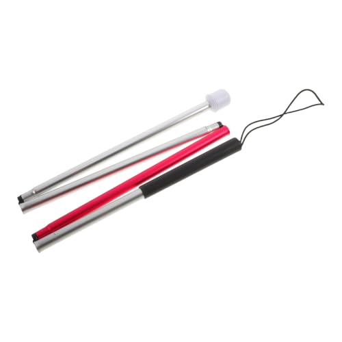 Folding Blind Cane Walking Stick Collapsible 49 Inch Reflective