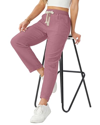 Pantalon décontracté pour femme PrinStory confortable avec poches - 4