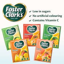 Foster Clark's Strawberry Flavoured Powder Drink, Each Sachet 20g, Makes 1.5Litr, X 3 Pack, Ramadhan Special, (Product Of Bahrain) From DECADENT FOODS 1