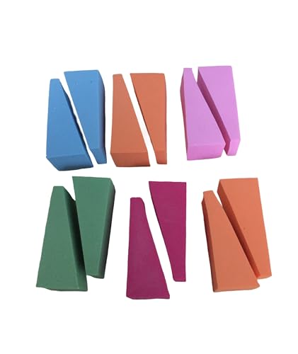 Image of Sedell Paris Triangle Shape Sponge Pack of 12