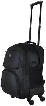 MGV SR 02 Rickshaw and 4 Wheel Backpack Black