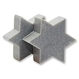 5 Stück Seifensterne Groß Christrose - Weihnachtsseife - Florex Schafmilchseife - Seife