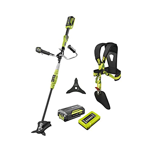 Pack RYOBI débrousailleuse 36V Lithium-ION RBC36X26B - Lame 3 Dents tri-Arc diamètre 26cm RAC117