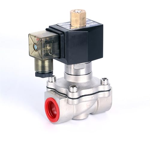 Électrovanne eau normalement ouverte 1-1/4 DN32 inox basse pression 12VDC - 5