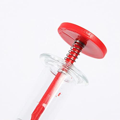 Dispensador manual de semillas para jardín rojo miniatura 6
