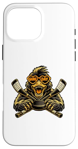Funny Hockey Duck Game Day Vintage Shirt Fans �X�}�z�P�[�X iPhone 16 Pro Max �p