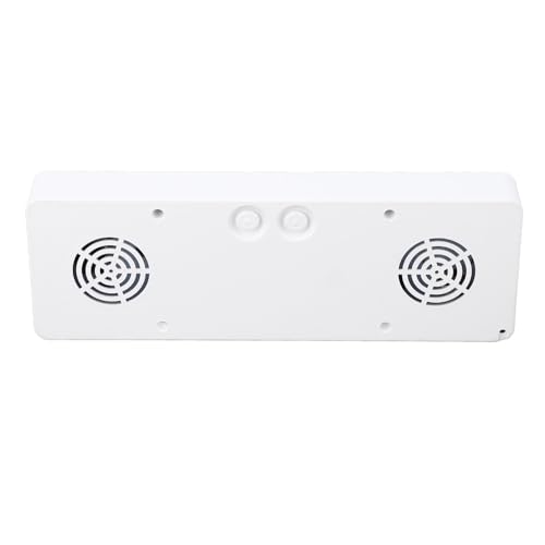 Audio-Spektrum-Analysator-Anzeige, Musik-Sprach-Rhythmus-Spektrum-Anzeige, mit 20 Spektrum-Anzeigemodi, 4 Uhr-Anzeigemodi und 2-Wege-Alarmfunktionen