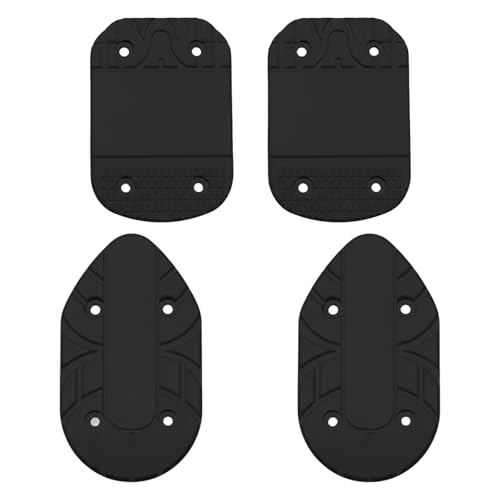 Replacement Ski Boot Soles Compatible with Lange, Enhanced Grip Boot Protectors, Easy Install Ski Sole Replacement (2Pair)