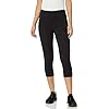 Spalding Women's Essential Capri Legging, Black, Small