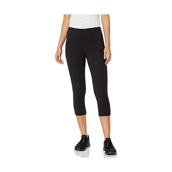 Spalding Women's Essential Capri Legging, Black, Small