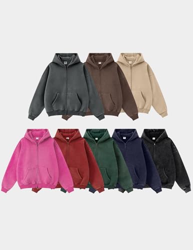 Vamtac Double Zip Up Fleece Hoodie - Image 6