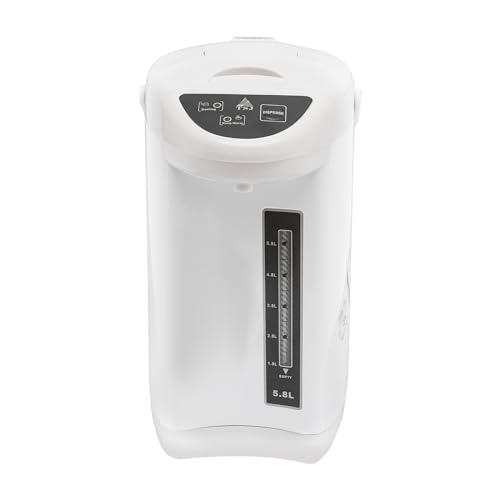 Hervidor eléctrico de agua 5.8 L acero inoxidable miniatura 1