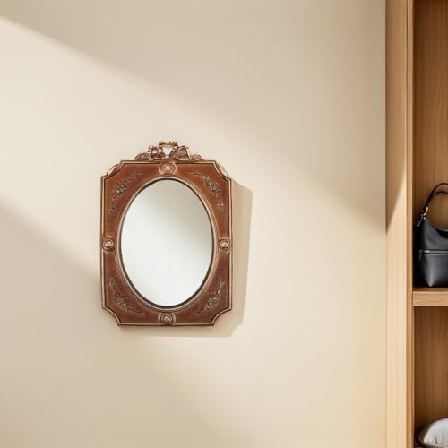 Miroir décoratif facile à installer et léger Alipis résine résistant