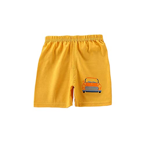 Toddler Baby Boy Shorts 3-Pack Cotton Elastic Waist Breathable Dinosaur Clothes Sizes 9M-5T Kids Comfortable Playwear2