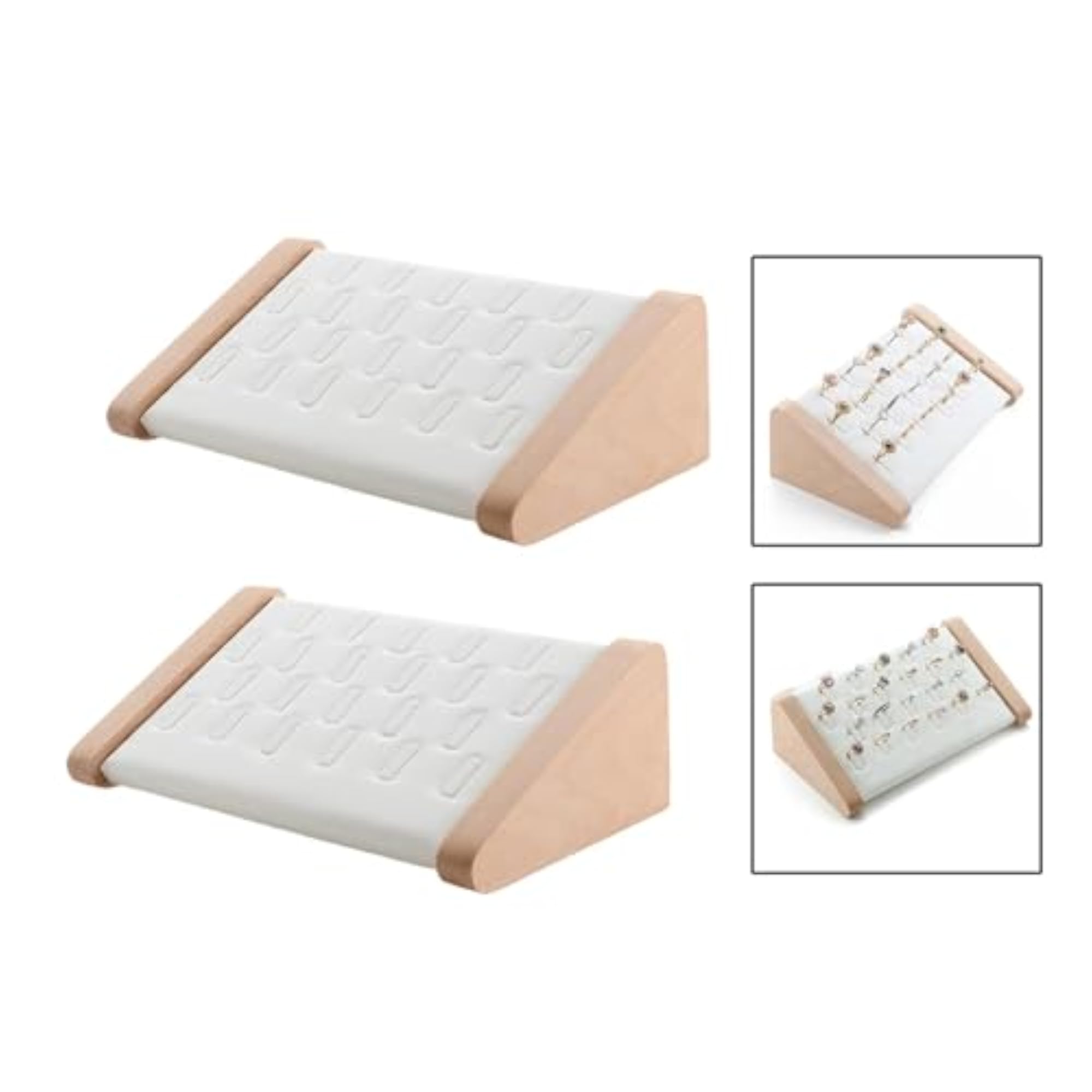 Jewellery Storage Rack for Rings Display, 2-Piece Set