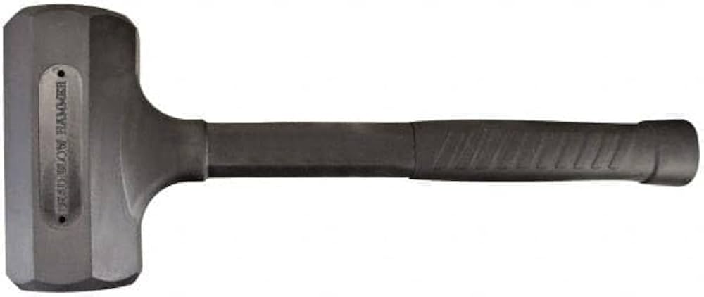 BorneLund - hammer出品です♡ Steel Handle, 18 oz Head Wt, Dead Blow Hammer - 4YR64|4YR64