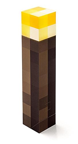 Minecraft murale lampe torche