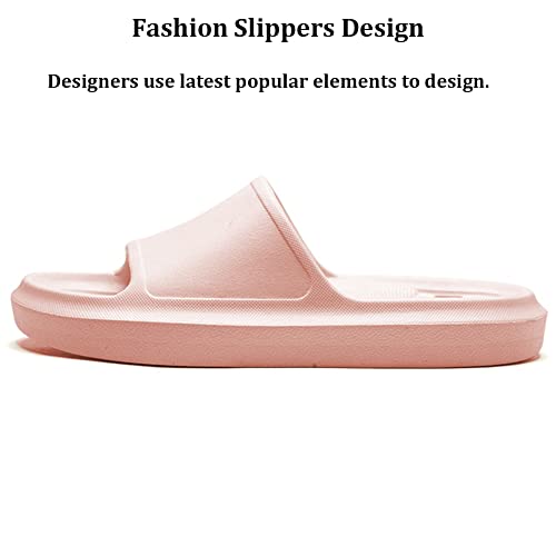 FINLEOO Cloud Slides for Women and Men | Shower Shoes | Non Slip Bathroom Sandals Cushioned Thick Sole House Slipper for Indoor Outdoor2
