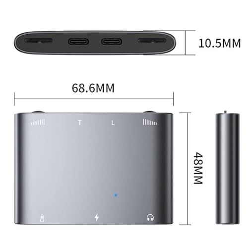 Interface audio double résolution stéréo contre les bruits en direct - 7