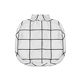 mophrati テーブルマット鍋つかみオーブンミットホットパッド耐熱性バリなし安全ベーキングツールキッチンガジェット多色, 白