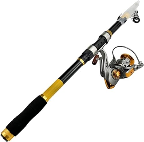 Canne à pêche en fibre de carbone flexible et robuste de 3.6m Giallo