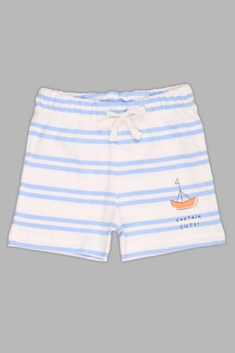 Image of Pantaloons Baby Kids 100% Cotton Printed Shorts | Regular Fit | Mid Rise Waist | Above Knee Length