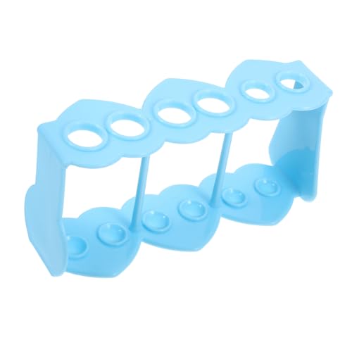 FUNOMOCYA 6-Hole Plastic Test Tube Rack Drying Holder for Tubes Science Lab Tool Tube Holder for Experiments Projects