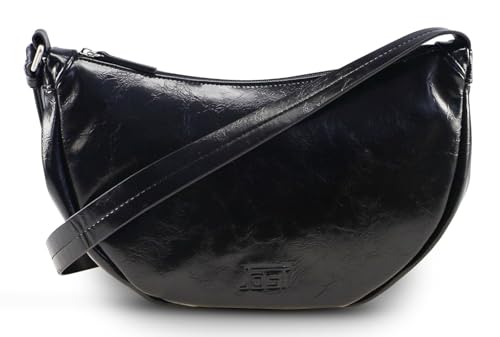Bolso bandolera JOST bolso de hombro Kiruna negro informal y versátil