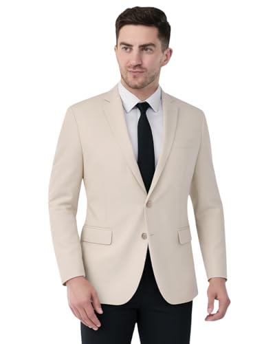 Image of SaintX Men's Formal Blazer | Fully Lined | Slim Fit | Professional Jacket | Premium Business Formal Suit | Office | Wedding | All Purpose