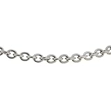 Ernstes Design Halskette Kette Ankerkette Edelstahl 1-fach 4 mm AK.2 in 60 cm