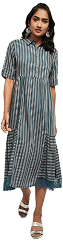 Image of Max Women's Rayon Shirt Maxi Dress