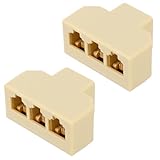 Adaptateur rj11 mâle vers femelle : pour transférer un appel vers un autre téléphone, il suffit de débrancher le téléphone correspondant. répartiteur pour téléphone fixe