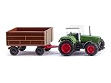 Wiking 096004 N Modèle réduit de véhicule agricole Fendt Favori avec remorque