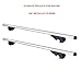 Barras portaequipajes cambiador 120 cm homologadas universal para coche volkswagen golf iv...